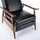 preview thumbnail 53 of 73, Sienna Upholstered Wood Push Back Recliner by Greyson Living