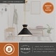 preview thumbnail 5 of 12, Racine Mid-Century Modern Bowtie Pendant Light, LED Compatible