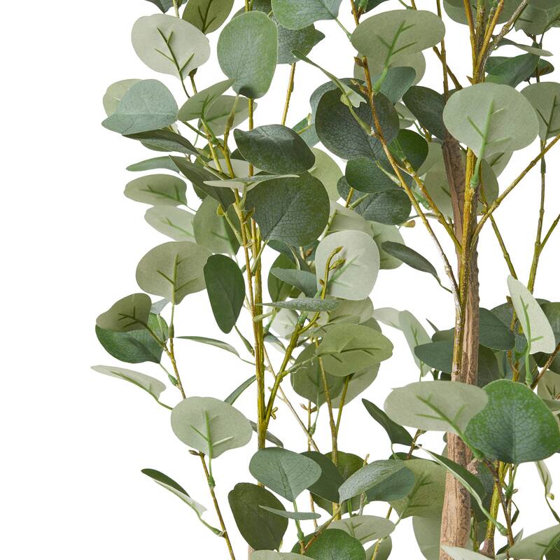 180cm Artificial Eucalyptus Tree in Pot for Indoor Outdoor Home Decor - Green