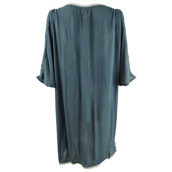ONEILL Womens Cyrus Cold-Shoulder Cover-Up Dress