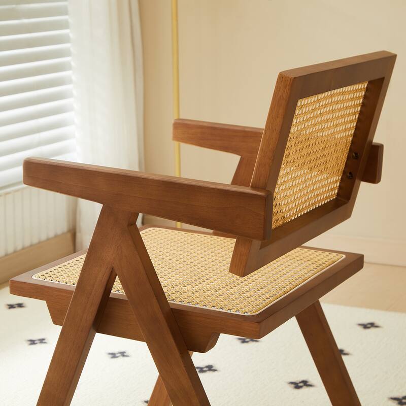 Solid Wood Dining chairs (Only Chair)-Set OF 2