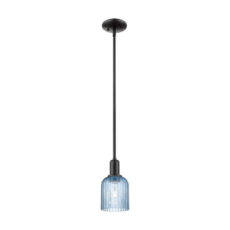 Innovations Lighting Downtown Urban - Bridal Veil - 1 Light 5" Stem Hung Mini Pendant