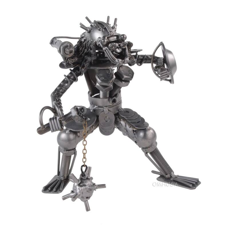 Metal Predator with Chain Flail & Shield