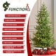preview thumbnail 24 of 55, Glitzhome 6FT/7FT Multi-color Lighted Fir Christmas Tree with Remote Controller