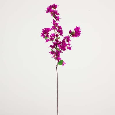 Bougainvillea Artificial Floral Stem Sprays - 47" - Hot Pink - Set of 3