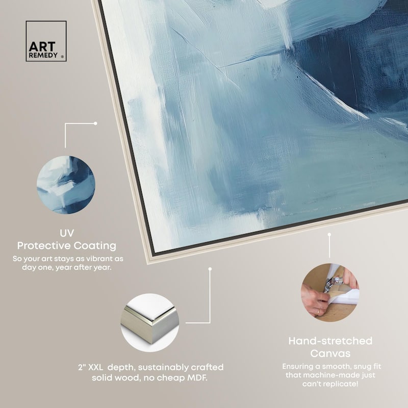 Glacial Reflections I Canvas by Art Remedy