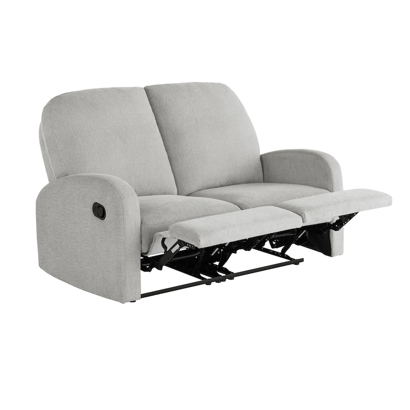Relax-A-Lounger Parker Reclining Loveseat in Woven Fabric