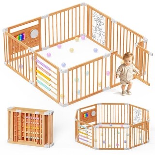 Foldable-Wooden-Playpen-with-