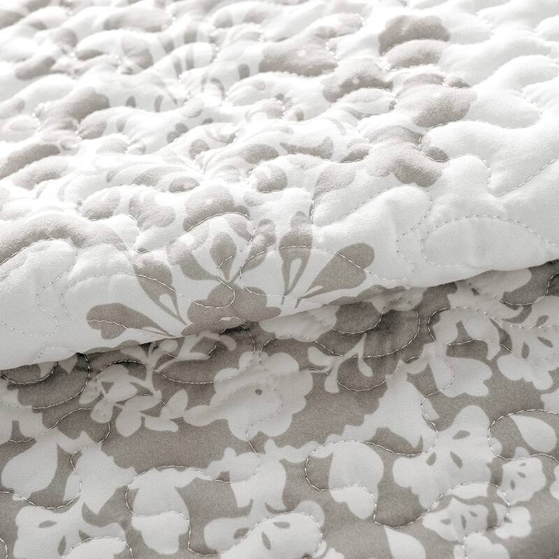 The Curated Nomad Alameda Floral Damask Medallion Euro Shams (Set of 2)