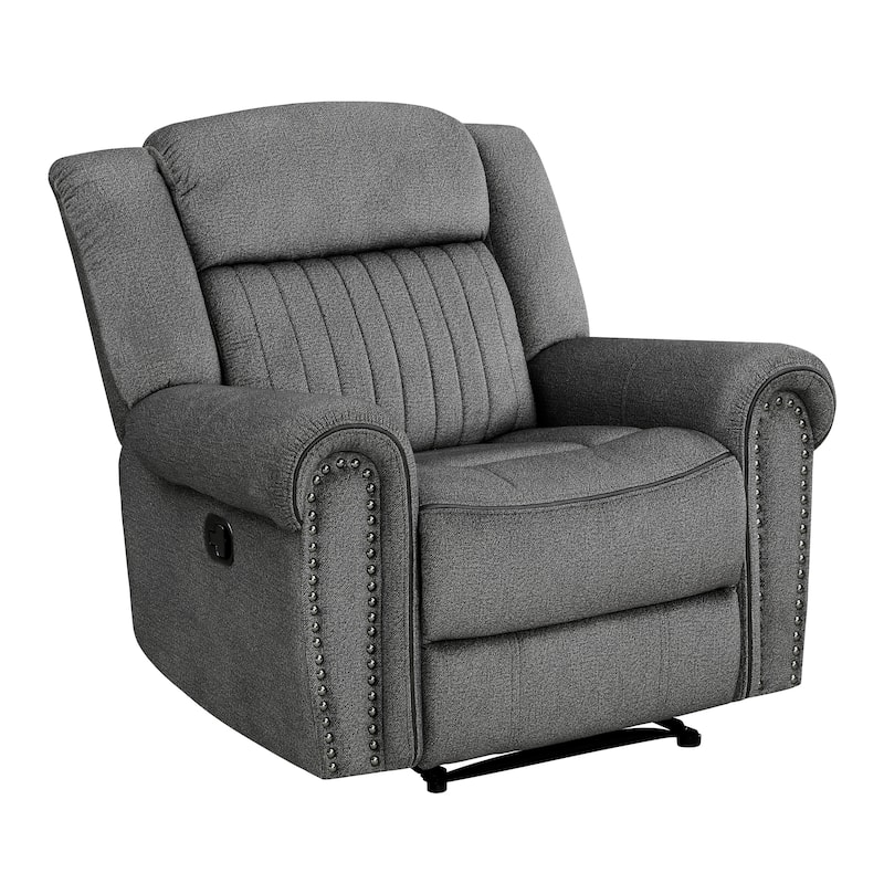 Bauta Manual Reclining Chair - Charcoal