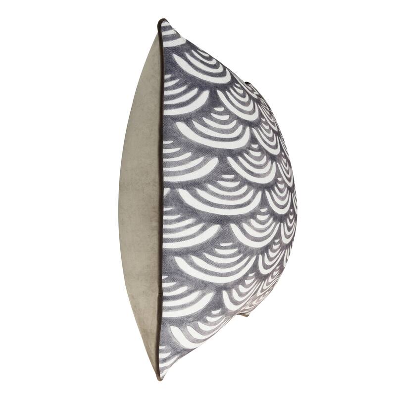 StyleCraft Norman Wyatt Home - Half Circles Pillow - Multicolor