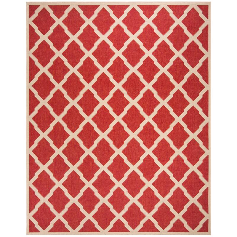 SAFAVIEH Linden Shirleyann Trellis Indoor/ Outdoor Patio Backyard Rug