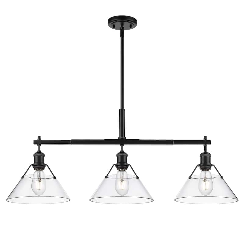 Orwell Linear Pendant - Matte Black