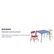 preview thumbnail 18 of 31, Kids Colorful 3 Piece Folding Table and Chair Set