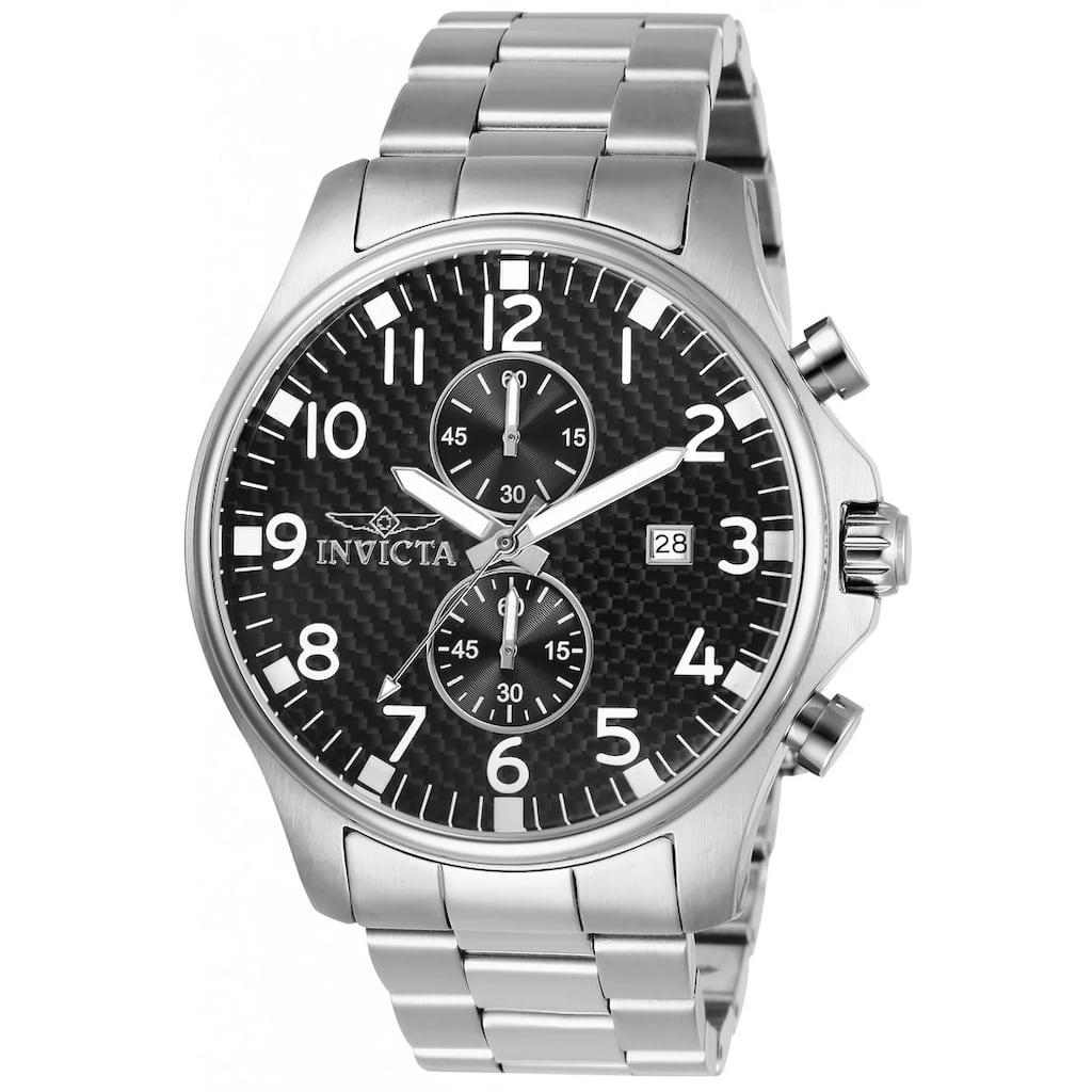 Invicta Men's 0379 Specialty Quartz Chronograph Black Dial Watch