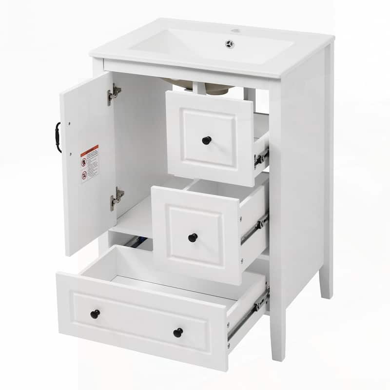 24 inch Bathroom Vanity with Sink