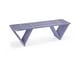 preview thumbnail 6 of 12, Wood Backless Bench, Modern style L 54" x15" deep x 17" Tall Stormy Skies