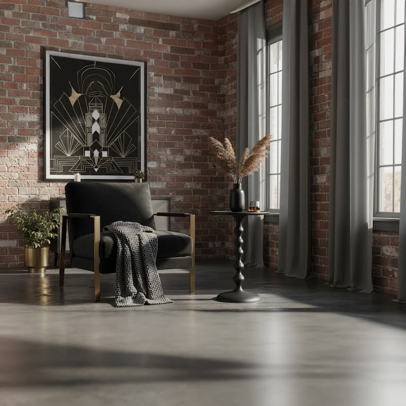 Shae 22 Inch Round Side End Table - Matte Black Aluminum Cast, Hammered Texture, Turned Pedestal Post