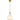 Haze 1-Light Brushed Gold Mini Pendant