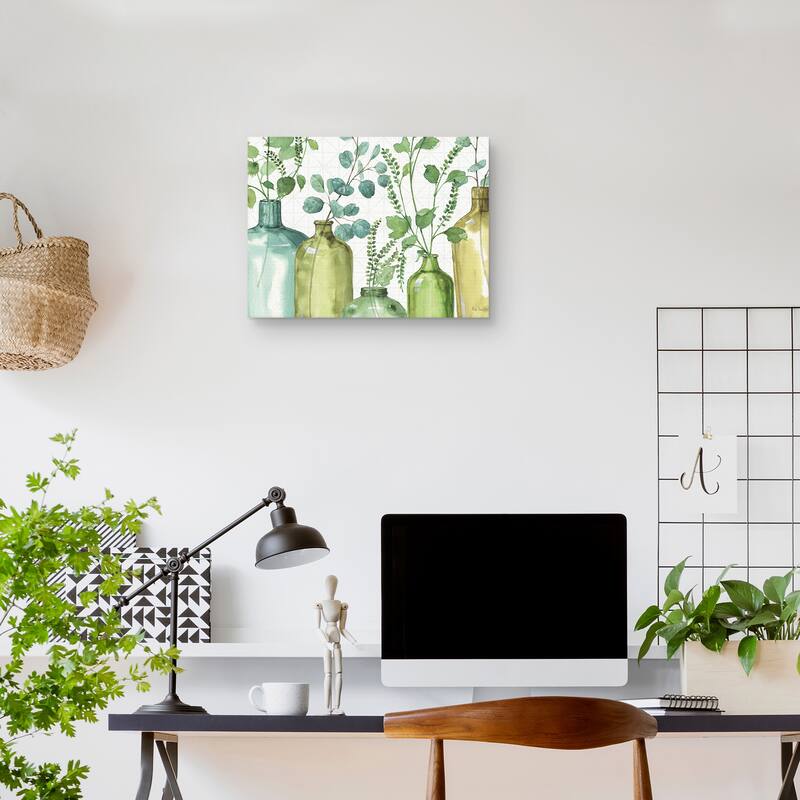 Mixed Greens L Canvas Art Print