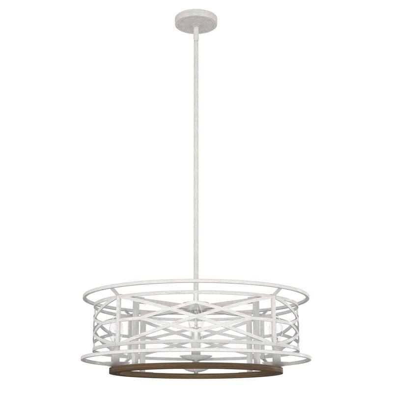 Hunter Langwood 4-Light Round Chandelier - Dining Room, Entry - Modern Farmhouse, Contemporary, Transitional