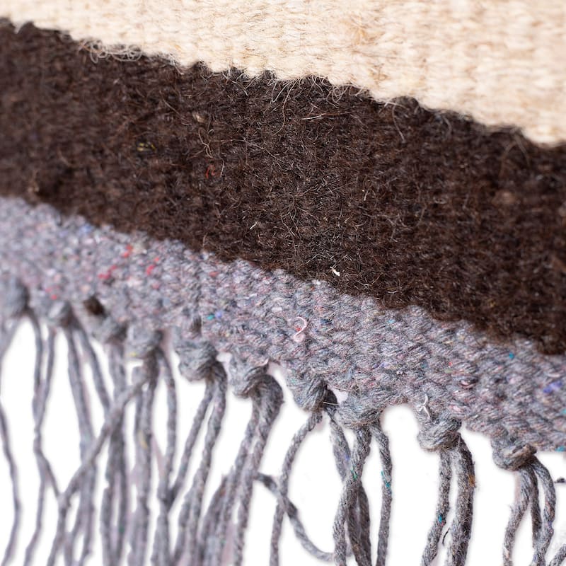 Novica Handmade Classic Stairs Wool Area Rug (2.5X4.5) - 2' x 6' Runner
