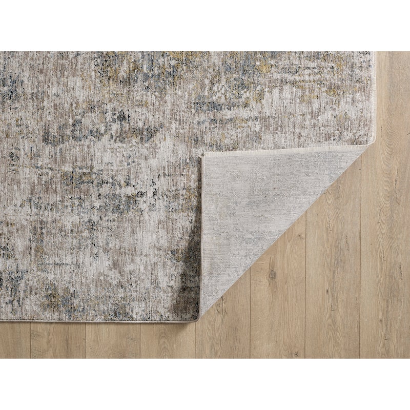 Domani Opulence Distressed Granite Area Rug
