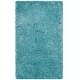 preview thumbnail 69 of 90, SAFAVIEH Polar Shag Bibi Glam Solid 3-inch Extra Thick Rug 3' x 5' - Light Turquoise - Rectangle