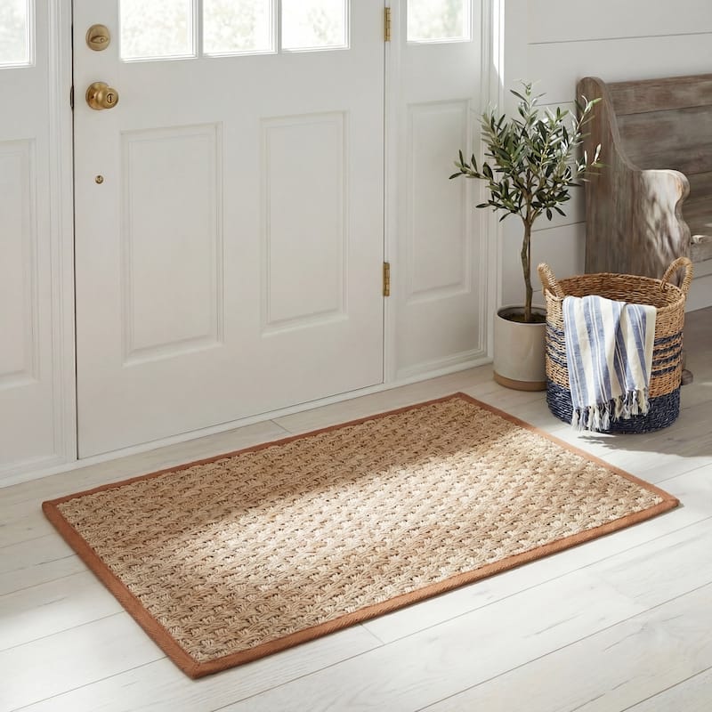 SAFAVIEH Natural Fiber Zymryd Basketweave Seagrass Rug