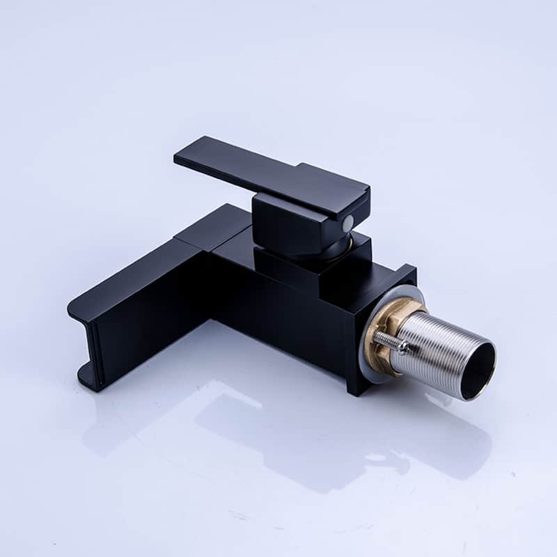 Antique Matte Black Single Hole Bathroom Faucet