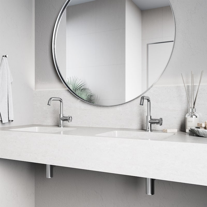 VIGO Ruxton 9" H Single Handle Single Hole Bathroom Faucet