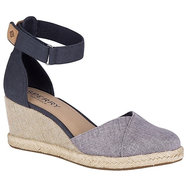sperry espadrille wedges closed toe