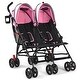 Shop Baby-joy Foldable Twin Baby Double Stroller Kids ...