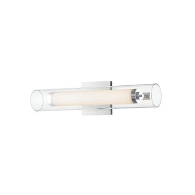 Centrum 1-Light 4.75" Wide Polished Chrome Vanity Light