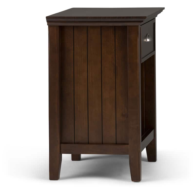 WYNDENHALL Normandy SOLID WOOD 24 inch Wide Bedside Nightstand Table