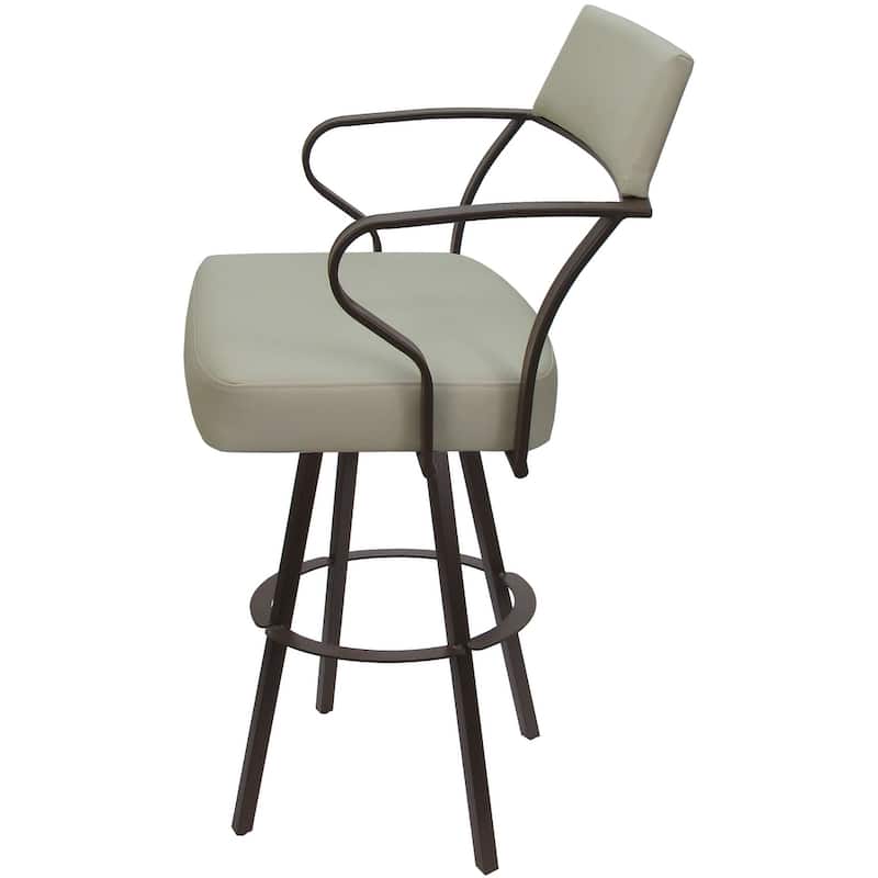 Swivel Counter Bar or Extra Tall Metal Bar Stool Carolina Warren Base