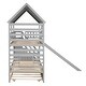 preview thumbnail 15 of 13, Bunk beds with rollers and slides, storage stairs, roof and window design