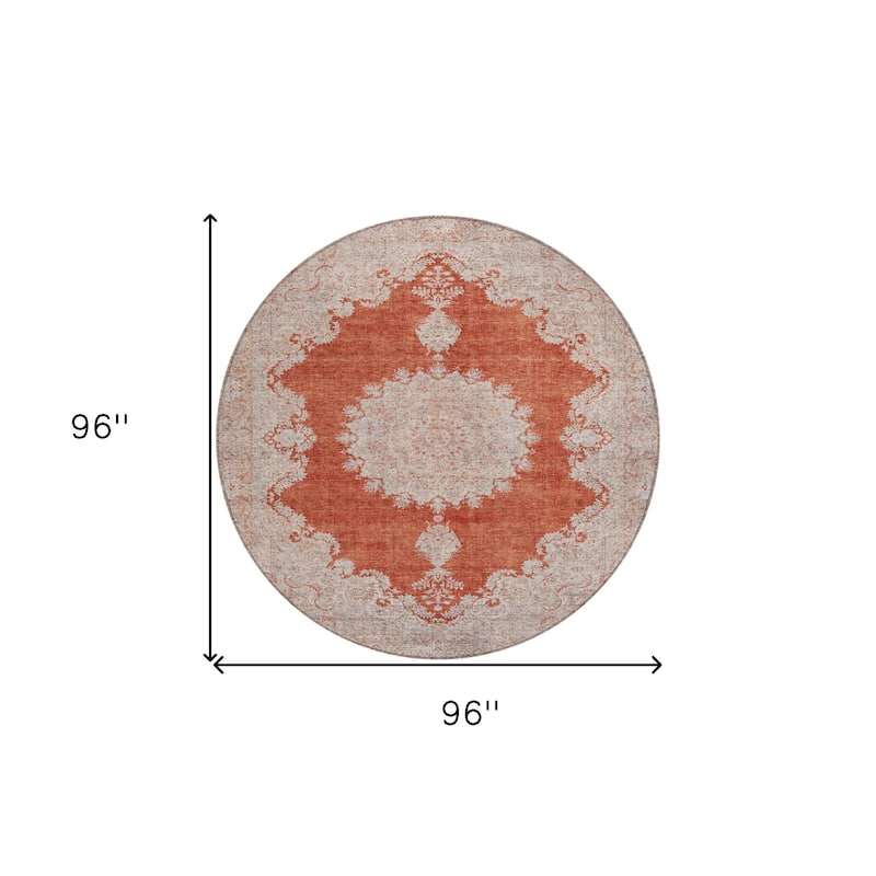 HomeRoots Oriental Traditional Rectangle Outdoor Rug