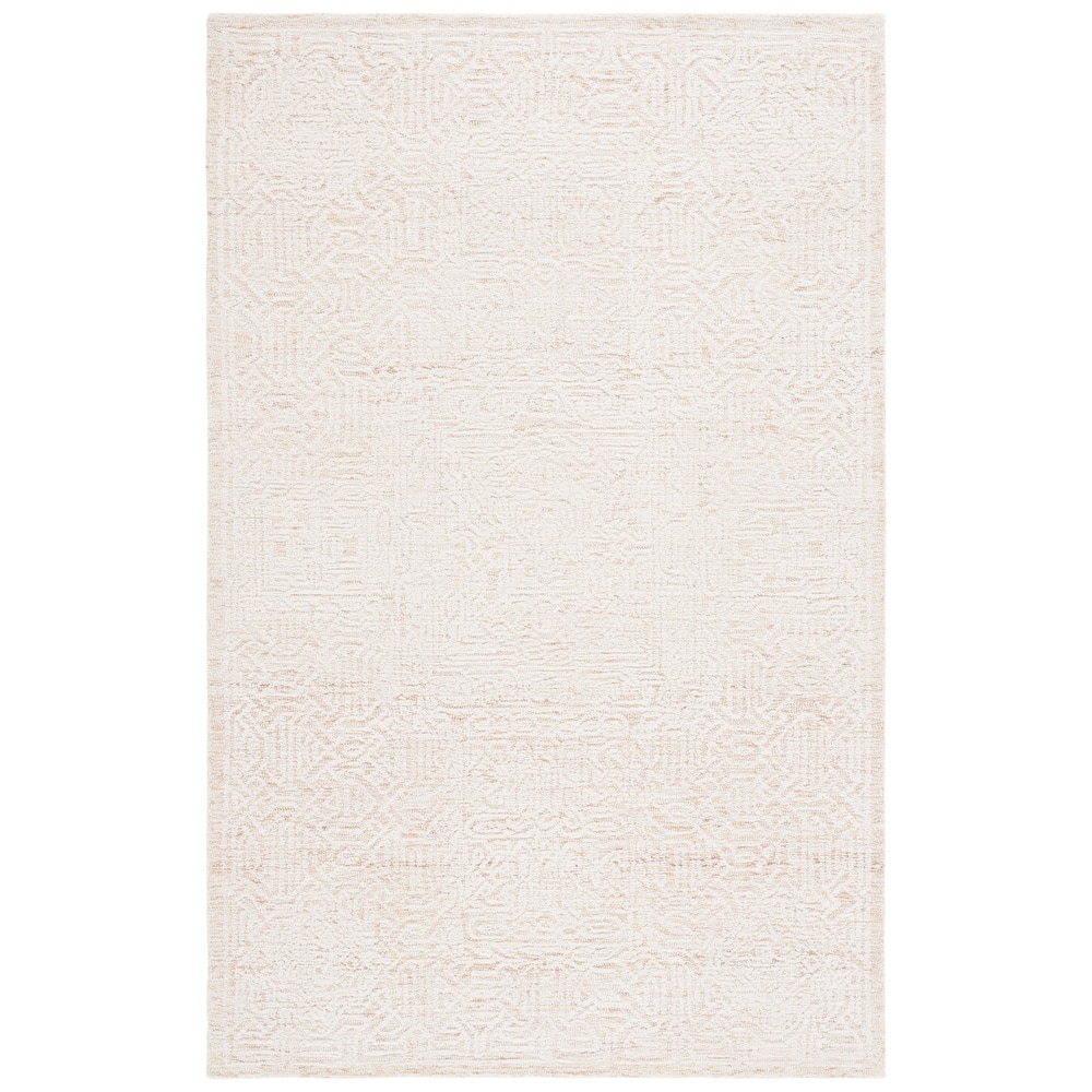 SAFAVIEH Handmade Ebony Vuokko Modern Wool Rug