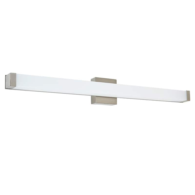 38 INCH Acrylic shade Bathroom vanity light Brush Nickel - Brush Nickel