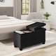 preview thumbnail 45 of 62, Nestl Storage 30-In Storage Ottoman Bench with Storage Bins for Bedroom - Folding Foot Rest Ottoman with Storage for Living Room