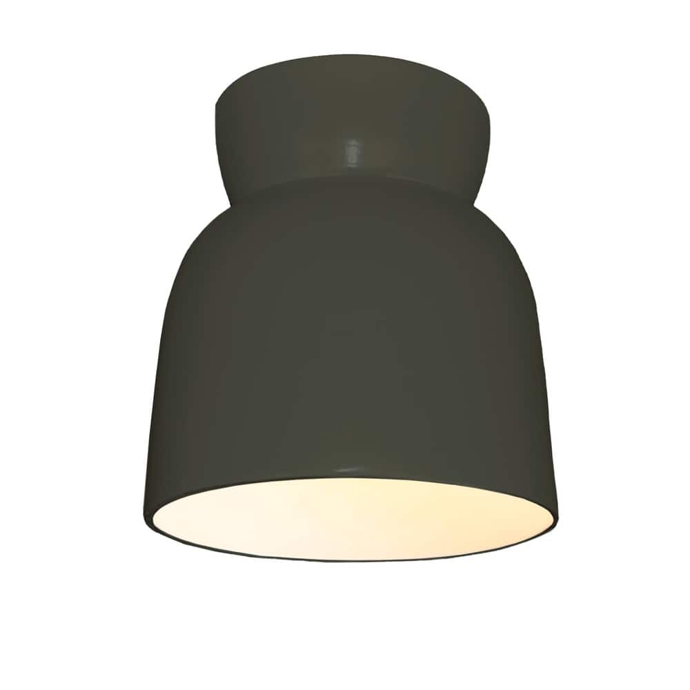 Ceramic Hourglass Outdoor Flush-Mount