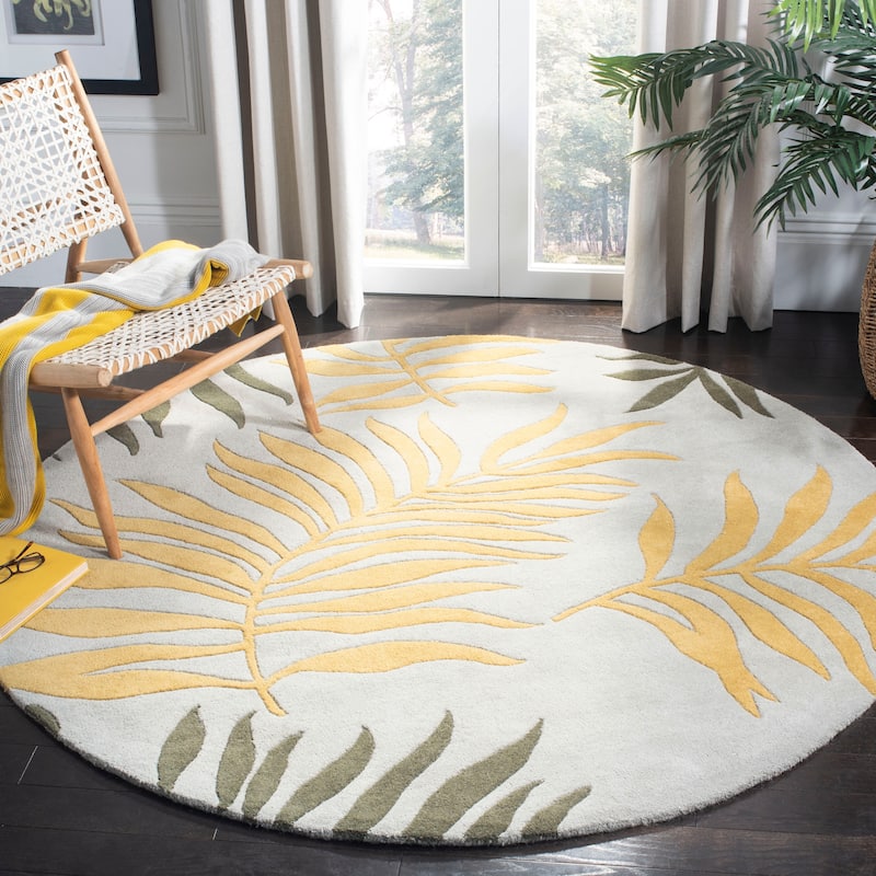 SAFAVIEH Handmade Soho Carley Ferns N.Z. Wool Rug