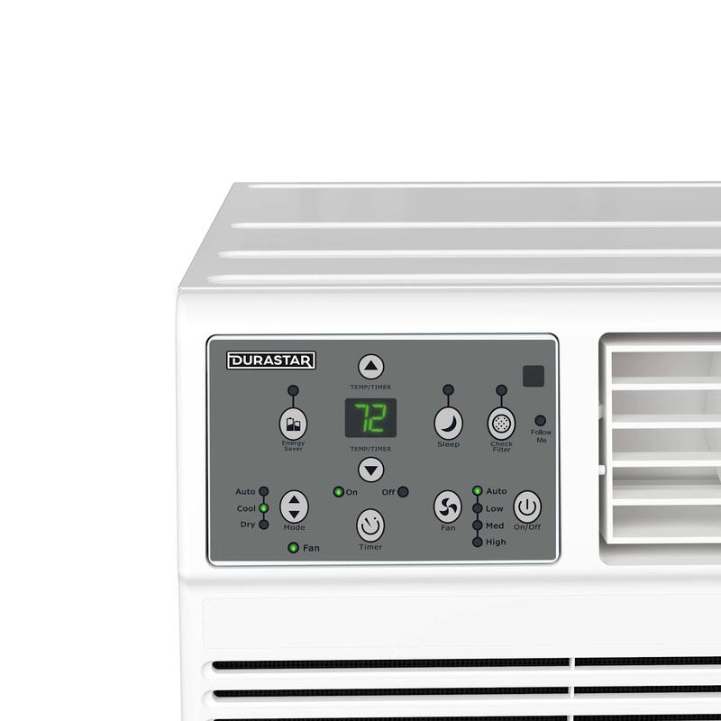 Durastar DRTHC081XNA1SLV 8,000 BTU 115V Through the Wall Air