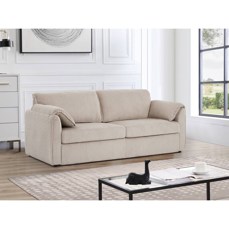 79.13" Multi-Functional Sleeper Pull Out Sofa Bed