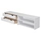 preview thumbnail 9 of 11, Full Size Wood Storage Bed with Trundle, 2-Drawer Under-Bed Box, Shelves, and Nightstand for Enhanced Organization