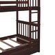 preview thumbnail 17 of 16, American Classic Traditional Style Twin-Over-Twin Bunk Bed with Ladders and Two Storage Drawers