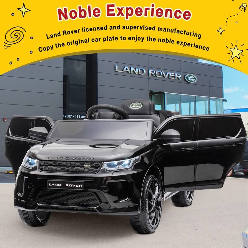 Ride on Cars for Kid 4-8, 12V Licensed Land Rover