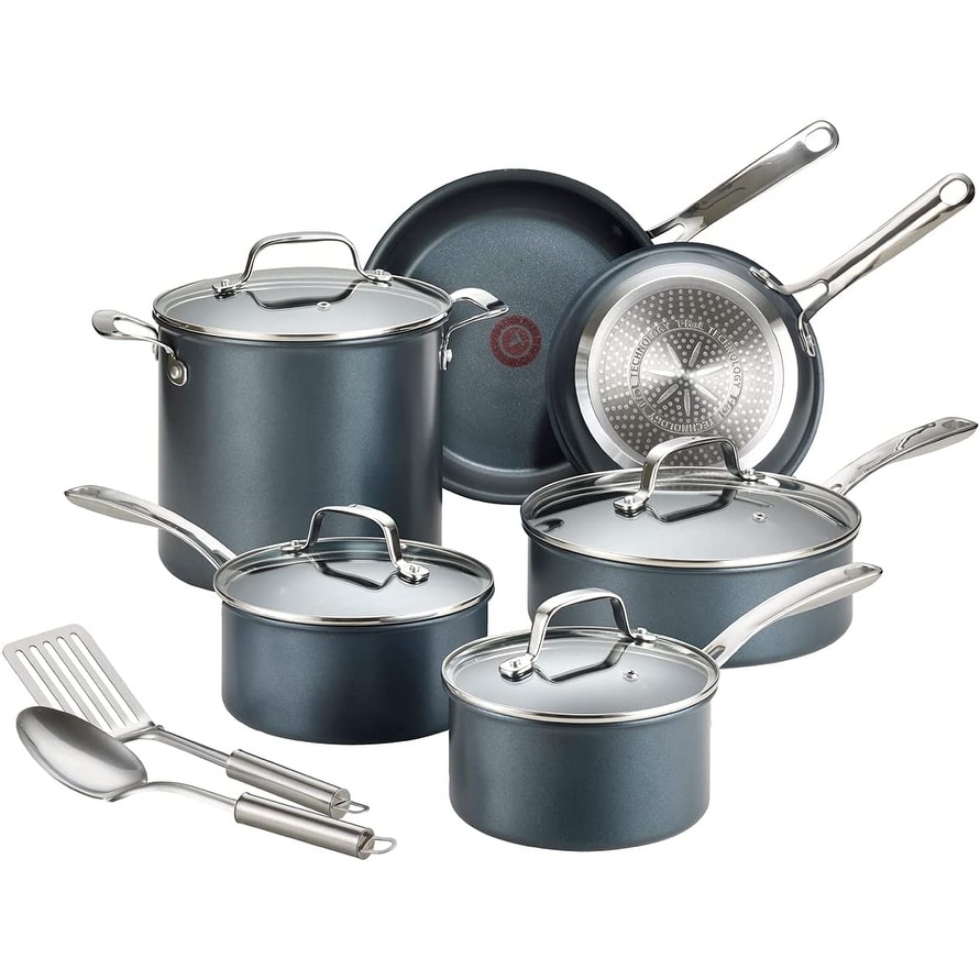 12 Piece Non-stick Cookware Set, Dishwasher Safe, Pots and Pans Set -  graphite - Bed Bath & Beyond - 37566877