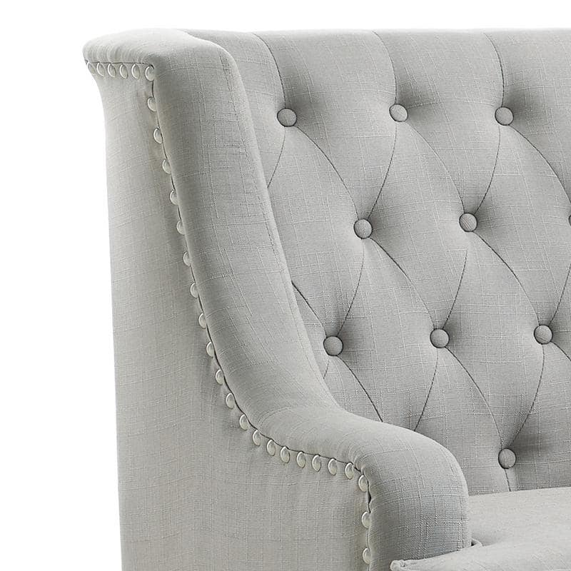 Madison Park Jewel Tufted Wingback Upholstered Club Chair